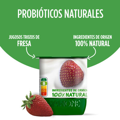B&iacute;fidus Activia pack 4 fresa