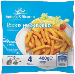 Rabas empanadas Antonio y Ricardo 400gr