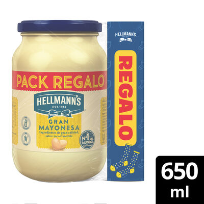 Mayonesa Hellmann's 650 ml + REGALO calcetines