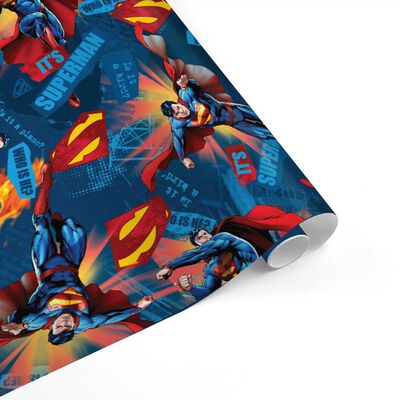 Papel de regalo de Superhéroes 200X70Cm 