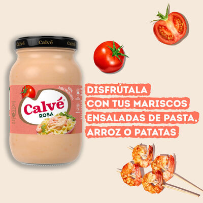 Salsa Calvé 210ml rosa