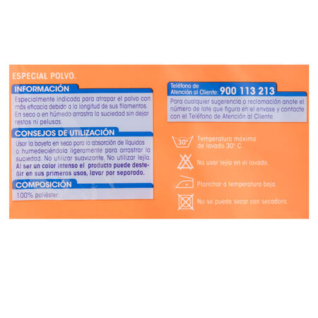 Bayeta de microfibra Lanta para polvo