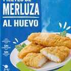 filetes de merluza al huevo precocinados ultracongelados alipende 600g