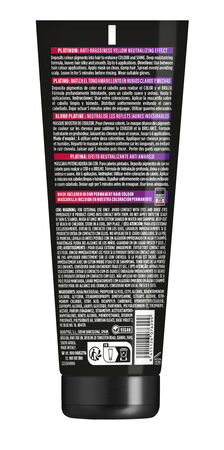 Mascarilla capilar colorstay revlon 125ml semipermanente platino