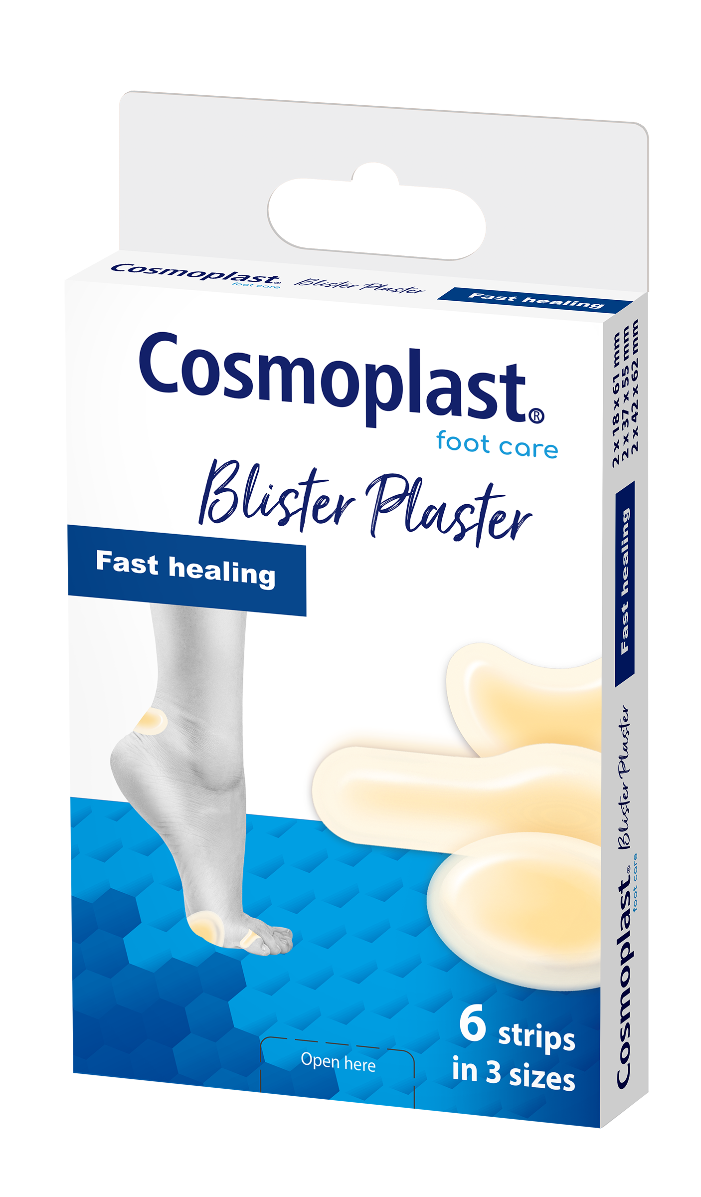 Apósitos Cosmoplast 6 unidades Ampollas