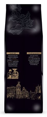 Caf&eacute; en grano premium La Estrella 500g
