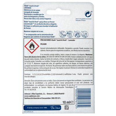 Ambientador Glade un toque aparato+recambio