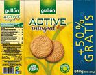 Galleta integral Gullón 560g active