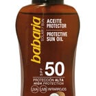 Aceite protector SPF50 Babaria 100 ml Protección muy alta