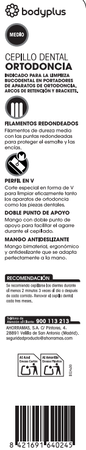 Cepillo Dental Bodyplus Ortodoncia