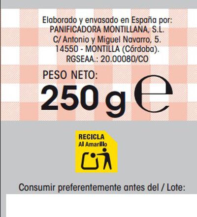 Rosquillas de pan Alipende 250g