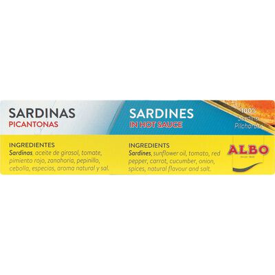 Sardinillas picantonas Albo 82g