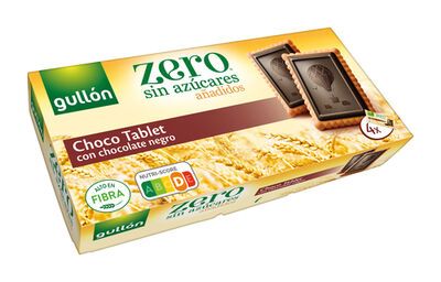 Galleta chocolate negro sin az&uacute;car Gull&oacute;n 150g