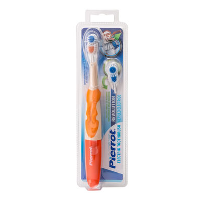 Cepillo dental el&eacute;ctrico Pierrot con un recambio extra