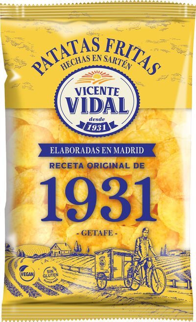 Patatas Fritas Receta 1931 Vicente Vidal Madrid 150g