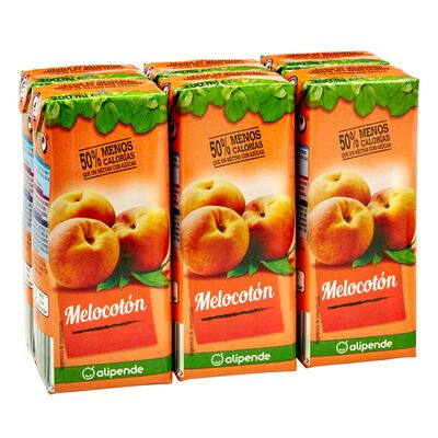 N&eacute;ctar de melocot&oacute;n Alipende pack 6