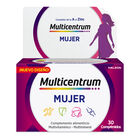 Complemento alimenticio multivitamínico para mujer Multicentrum 30 cápsulas