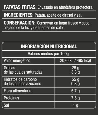 Patatas fritas Alipende 150g extracrujiente