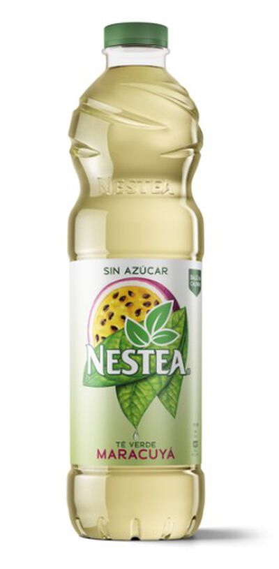 Refresco de té sin azúcar sabor maracuyá Nestea 1,5l
