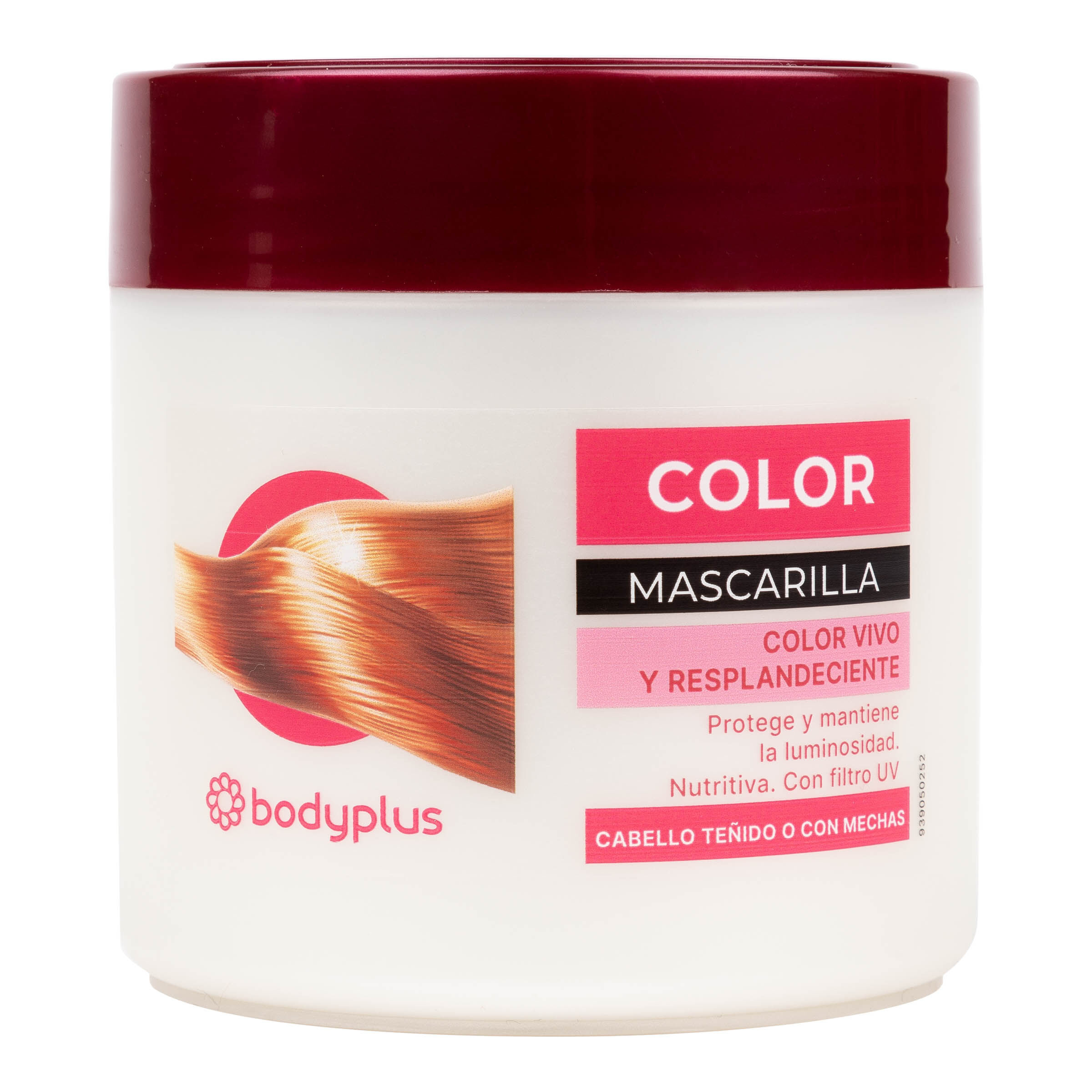 Mascarilla capilar Bodyplus 400ml teñido