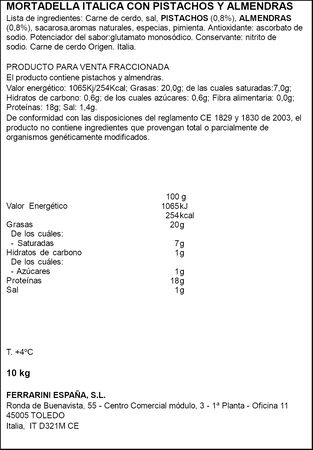 Lote: 250gr Jam&oacute;n curado+250gr Mortadela+250gr Queso curado