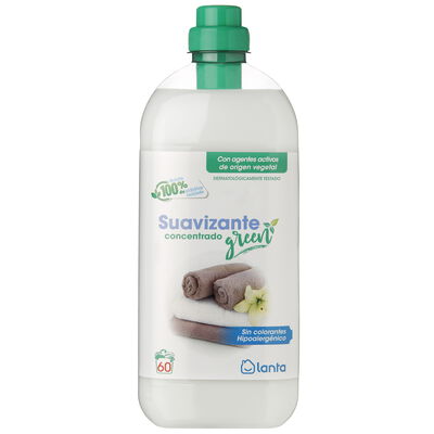 Suavizante concentrado Lanta 60 lavados Green