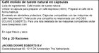 Caf&eacute; espresso sontuoso intensidad 8 L&acute;or 20 c&aacute;psulas