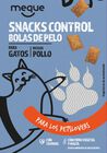 Comida para gatos snack de pollo Meque 60g