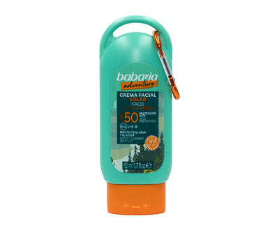 Crema solar facial Babaria 50 ml FP50 Adventure