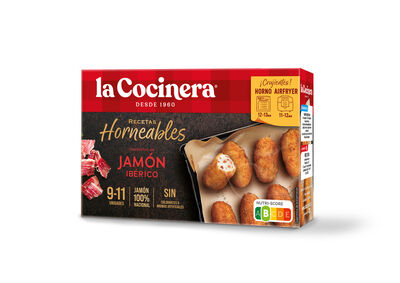 Croquetas horneables La Cocinera  jamón 340g