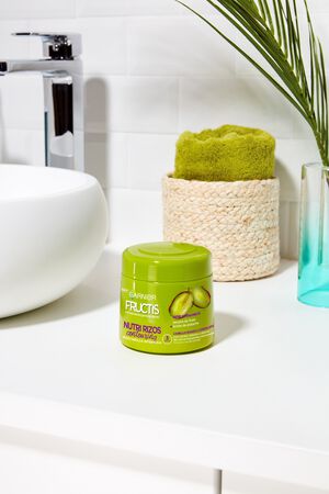 Mascarilla capilar intensiva Fructis 320ml hidra rizos