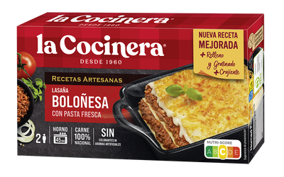 Lasa&ntilde;a La Cocinera bolo&ntilde;esa 500g