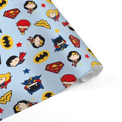 Papel de regalo de Superhéroes 200X70Cm 