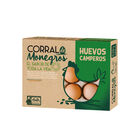 Huevos camperos tama&ntilde;o M-L Corral Monegros 6 unidades