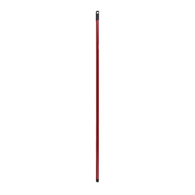 Palo de fregona metálico Pla 1,4m rojo
