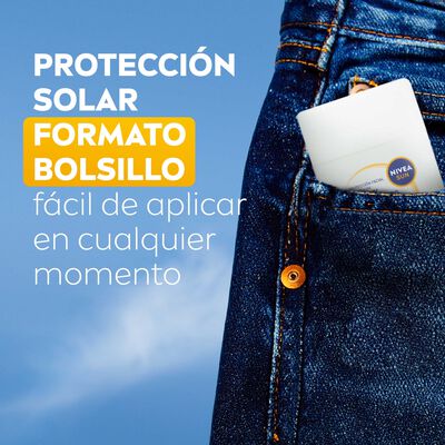 Crema solar facial stick con factor de protecci&oacute;n 50 Nivea 15ml
