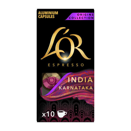 Café espresso origen india intensidad 10 L'Or 10 cápsulas