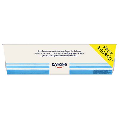 Yogur Danone pack 8 azucarado