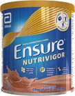 Complemento diet&eacute;tico de chocolate Nutrivigor Ensure 400 gr