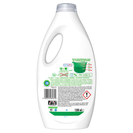 Detergente líquido Ariel 24+6 lavados Extra Poder