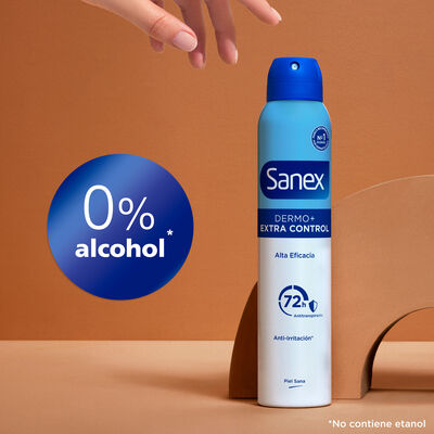 Desodorante spray Sanex Dermo Extra Control 72h Antitranspirante 200ml