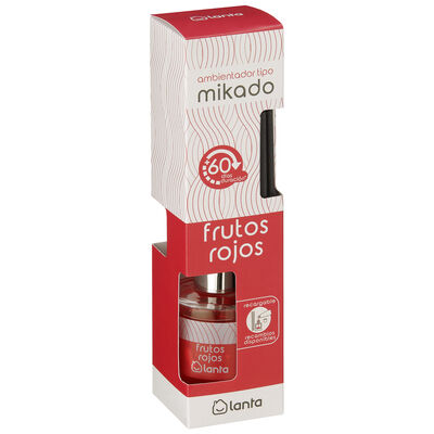 Ambientador tipo mikado Lanta 50ml frutos rojos