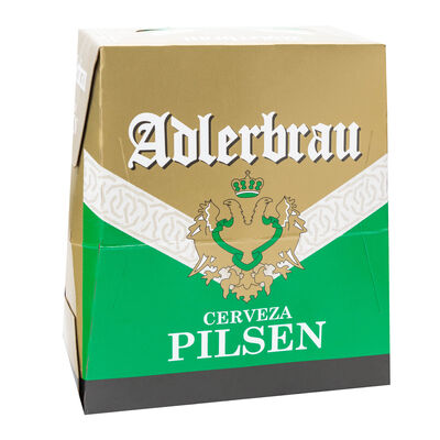Cerveza rubia Adlerbrau pack 6 botellas 25cl