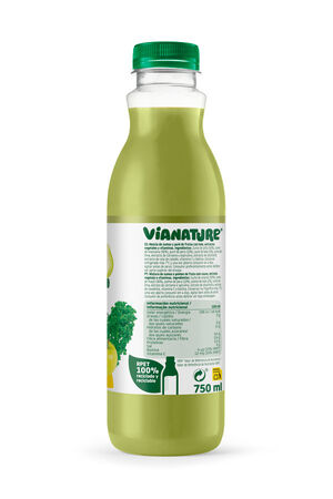 Zumo con kale, pi&ntilde;a, manzana y pera Vianature 750ml
