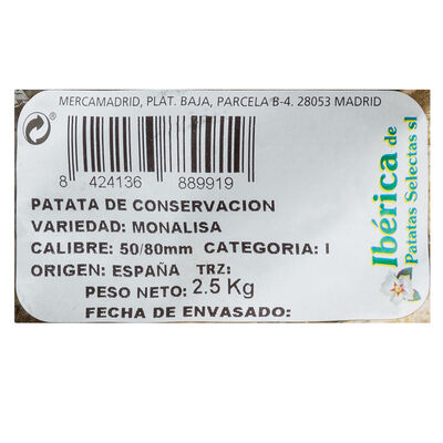 Patata gourmet malla 2,5kg