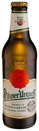 Cerveza checa Pilsner Urquell botella 33cl