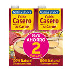 Caldo casero Gallina Blanca 1l pack 2 carne 100% natural