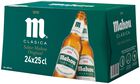 Cerveza rubia Mahou Clásica pack 24 botellas 25cl