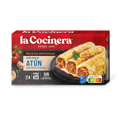 Canelones La Cocinera at&uacute;n 500g