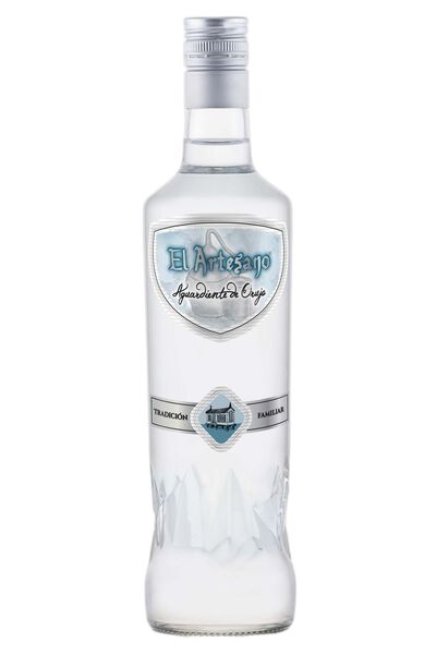 Aguardiente de Orujo El Artesano 70cl